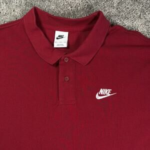 Nike Polo Sportswear Matchup Shirt CJ4456 Men’s XXL Maroon Red